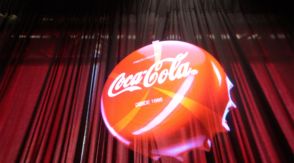 Chapa Coca-Cola 3D